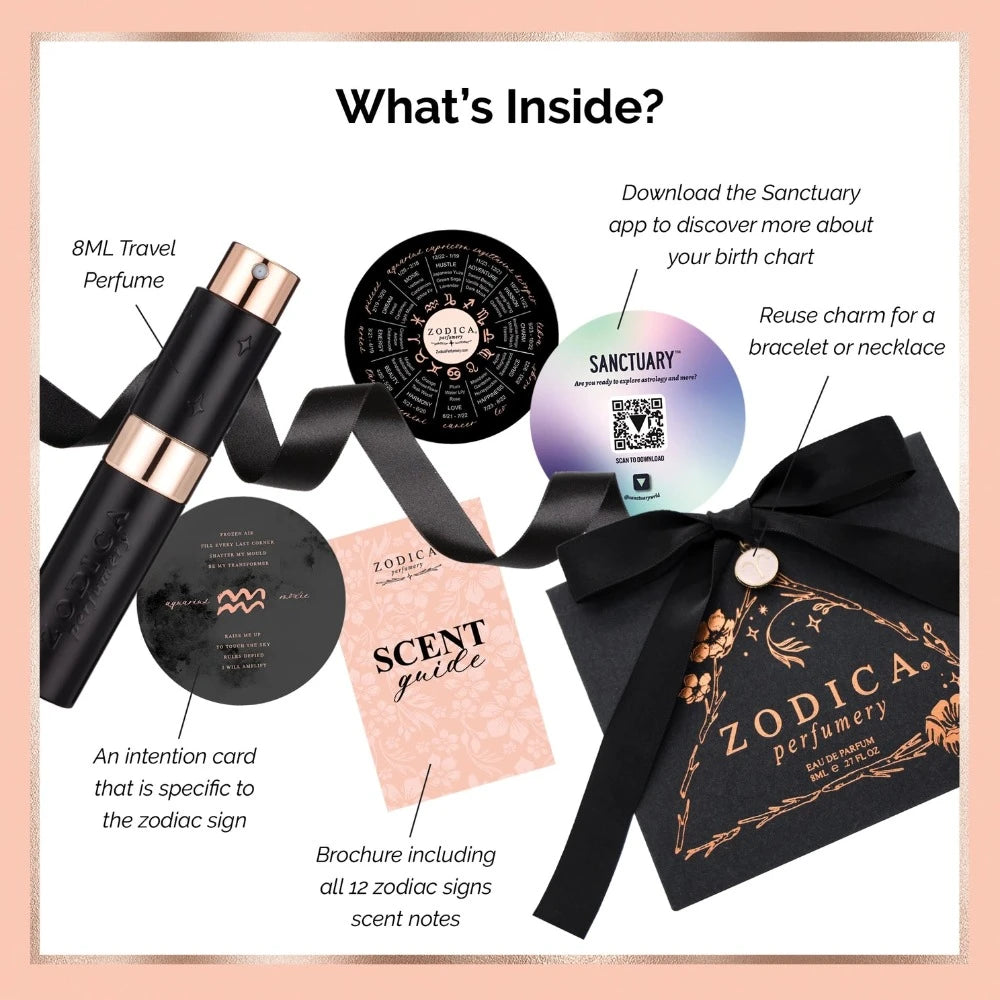 Spray de voyage parfum Zodiac {12 senteurs célestes}