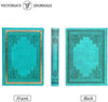 Teal Antiqued Vegan Leather Journal
