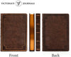 Matte Brown Classic Style Ruled Journal