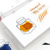Colorchart Bottle Ink Swatching Cards