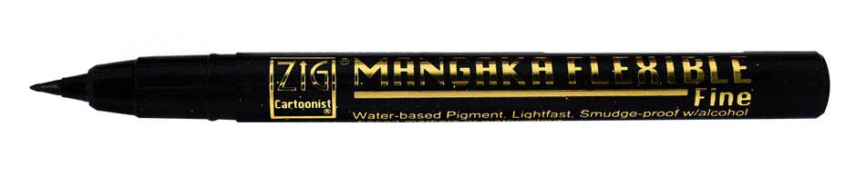 Zig Mangaka Cartoonist Flexible Marker