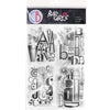 Design Letters 6x8 Clear Stamp Sets | Bad Girls