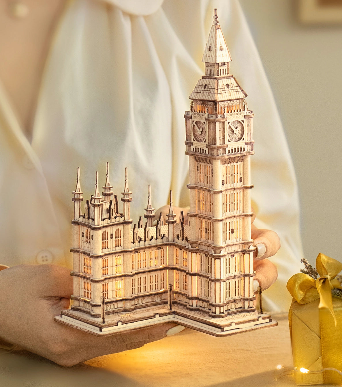 Big Ben Lighted 3D Wooden Puzzle
