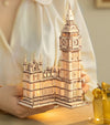 Big Ben Lighted 3D Wooden Puzzle