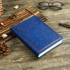 Blue Antiqued Hardcover Journal