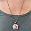 Alice in Wonderland Mushroom Storybook Necklaces