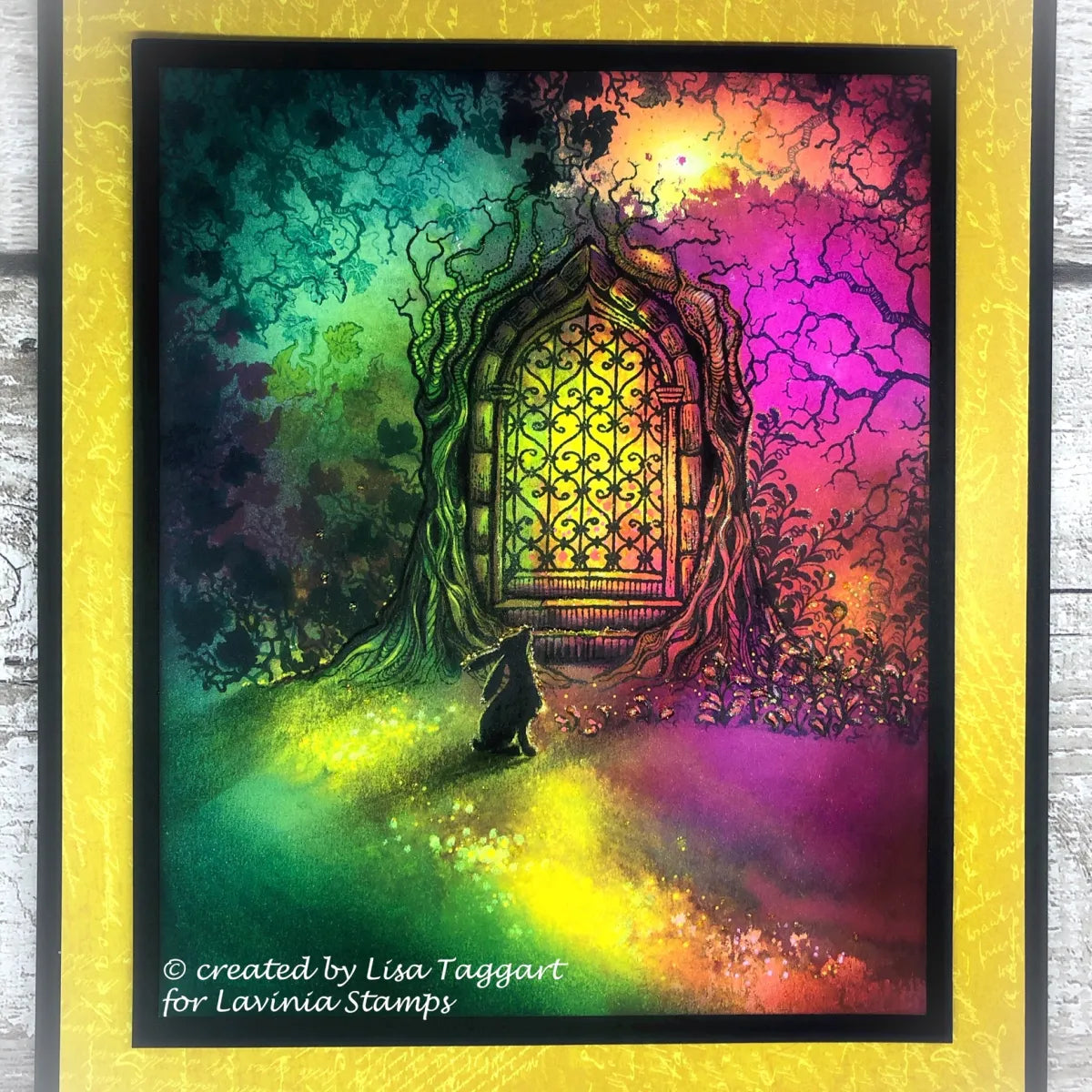Forest Temple Clear Stamp Set