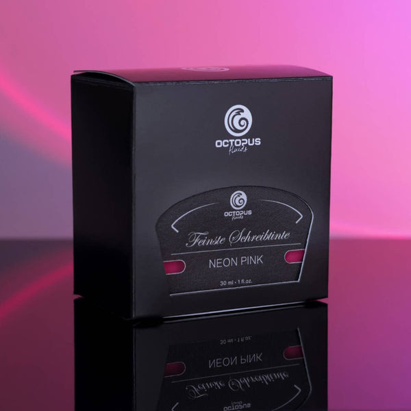 Neon Highlighter Pink Pigmented Fountain Pen Ink