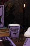The Raven Ceramic Mug in Pale Purple