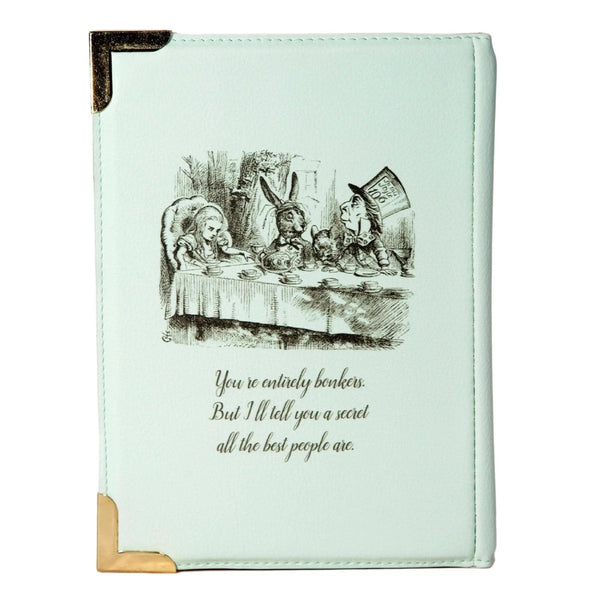 Alice au pays des merveilles Book Art Sac à main + Portefeuille {plusieurs tailles}