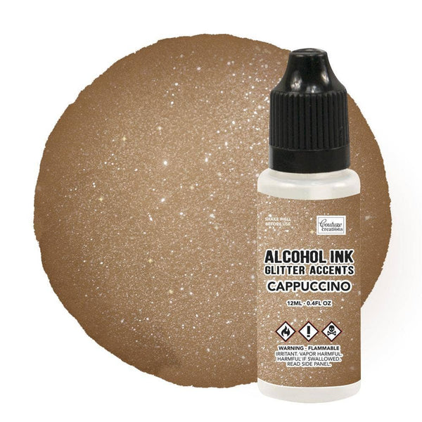 Glitter Accents Alcohol Ink