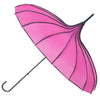 Rose Ribbed Pagoda Umbrella