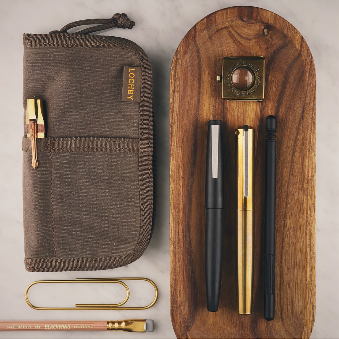 Quattro Zippered Pen Case