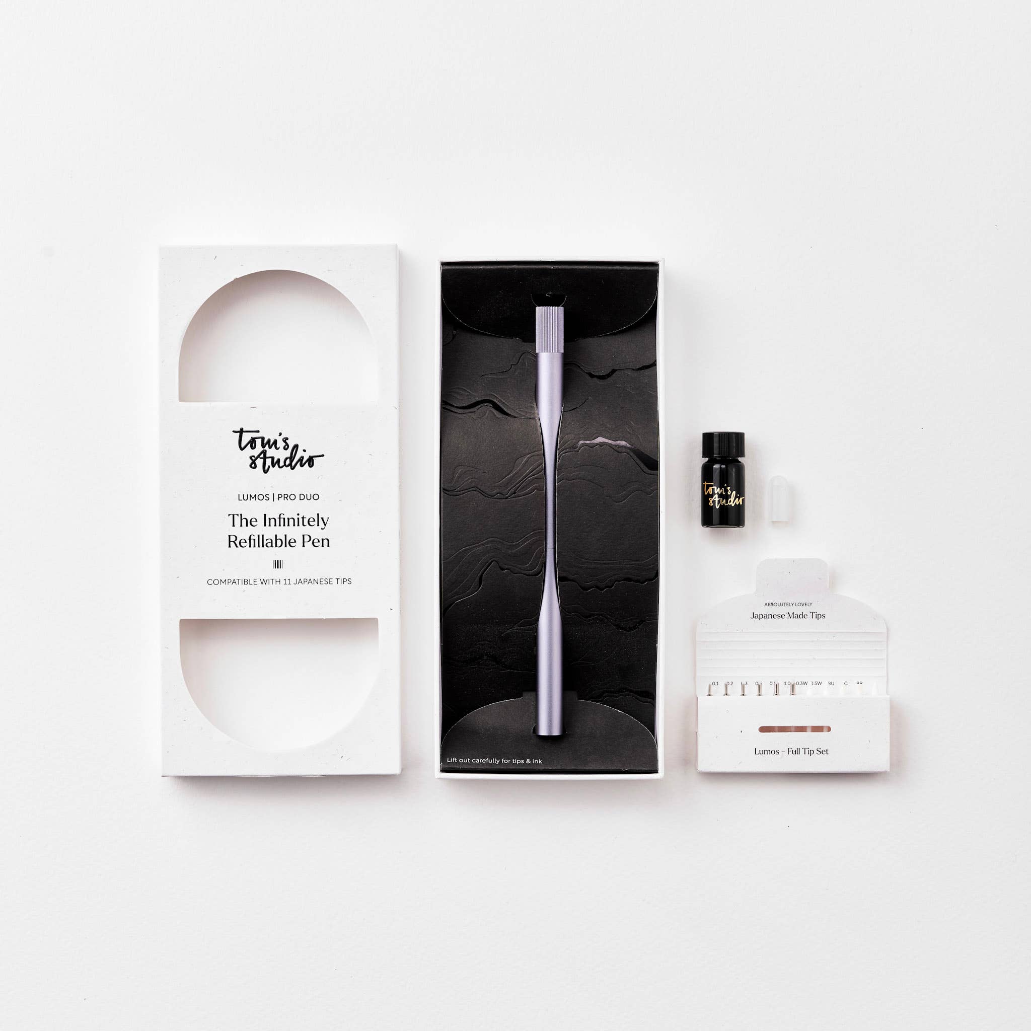 Lumos Pro Refillable Multi-Tip Pen | Duo Tip
