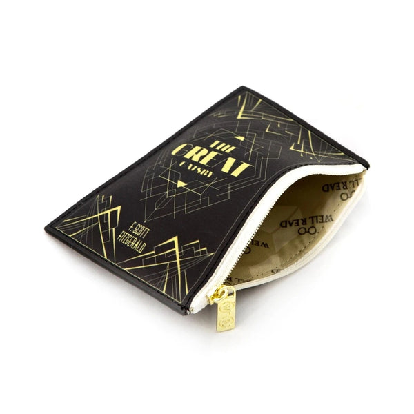 Great Gatsby Book Art Coin Purse