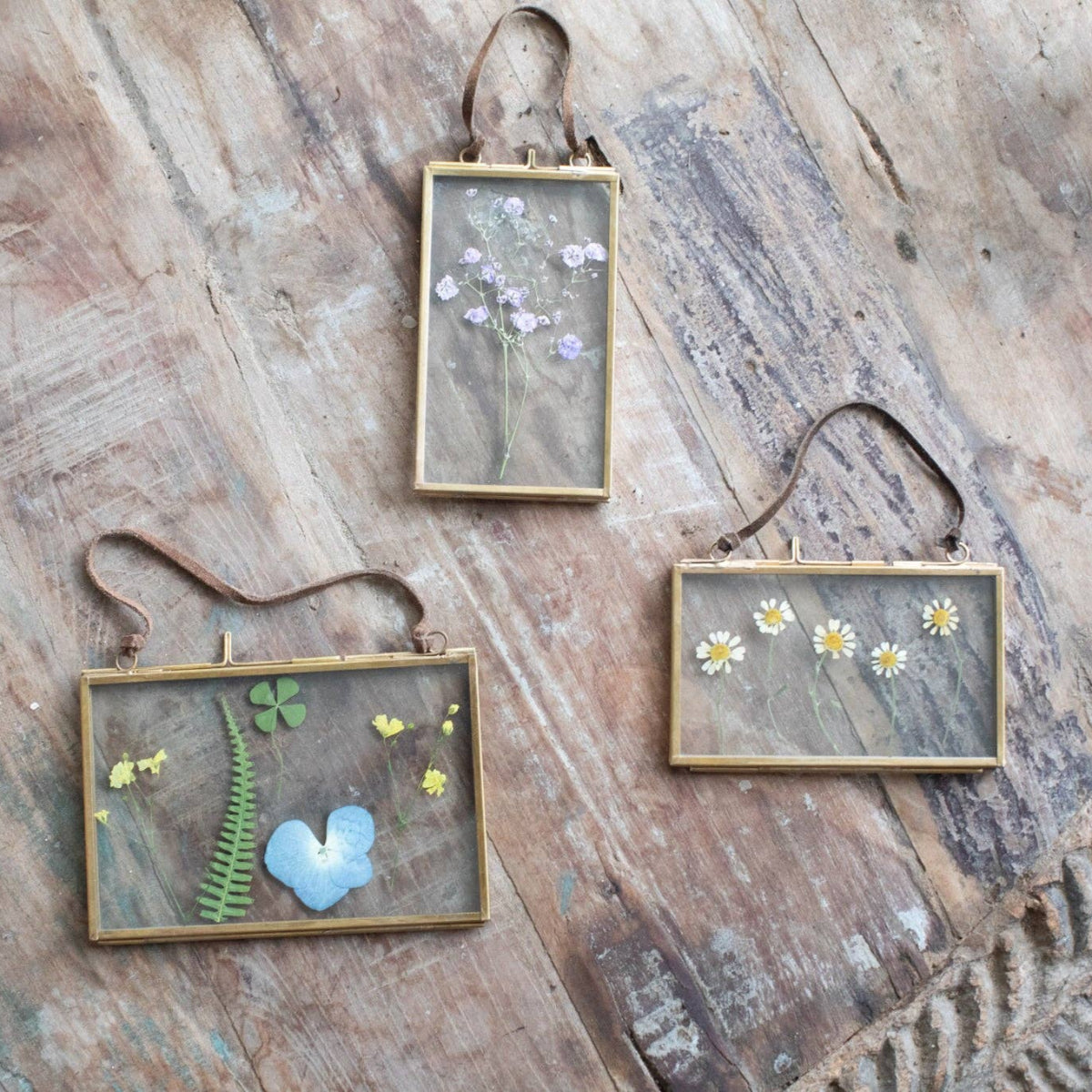 Brass Mini Floating Frames