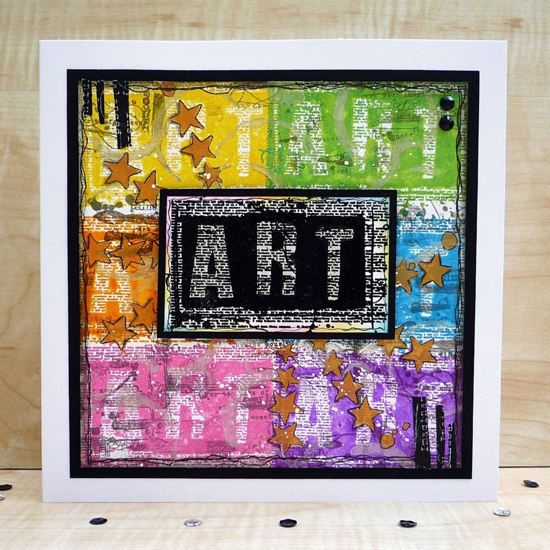 Art Typewriter Stamp Set No. 923