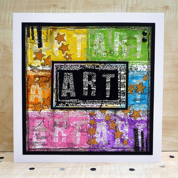 Art Typewriter Stamp Set No. 923
