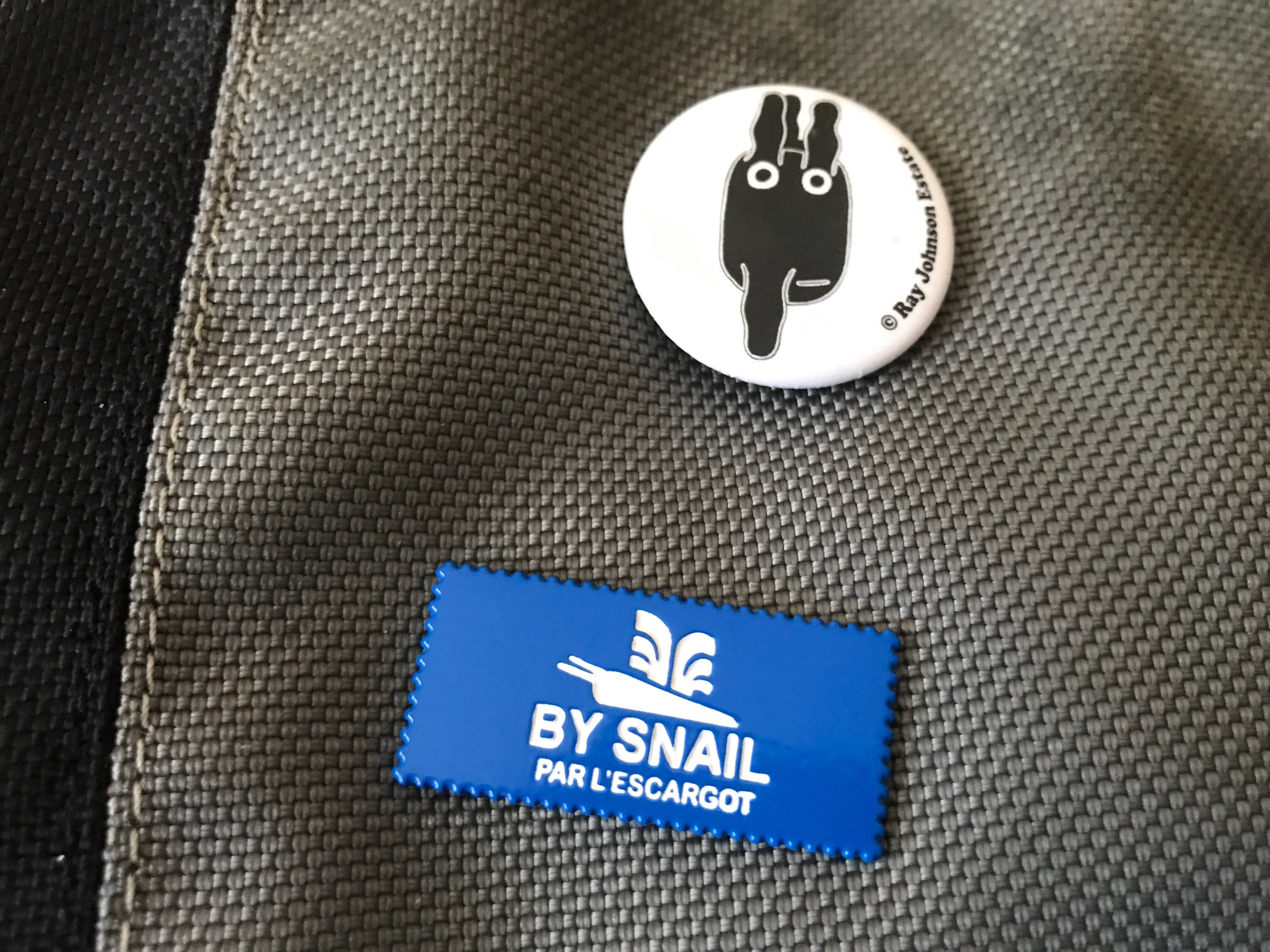 By Snail Enamel Pin