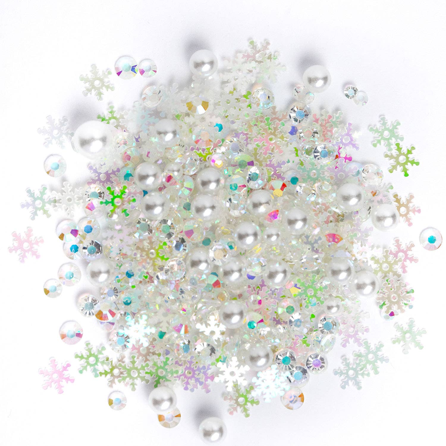 Packed Snow Sparkletz Shaker Elements