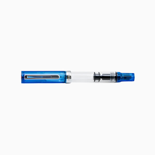 {back soon!} Transparent Blue Eco Fountain Pen