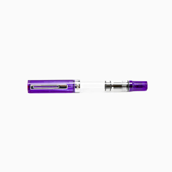 {back soon!} Transparent Purple Eco Fountain Pen