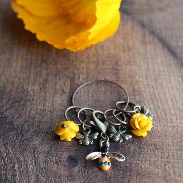 Garden Visitors Stitch Marker Sets