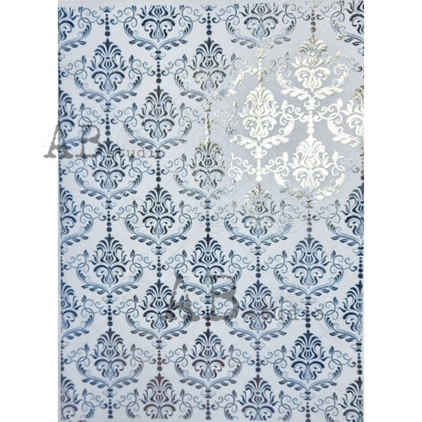 Gilded Baroque Egg Pattern A4 Decoupage Rice Paper