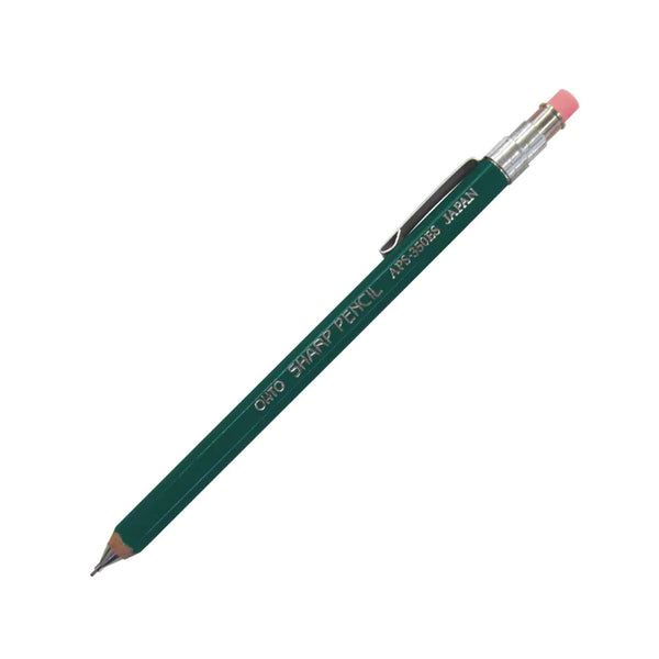 Ohto Wooden Mechanical Pencil with Eraser | 0.55 mm {multiple colors}