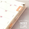 Chiratto Copper Index Clips | Midori