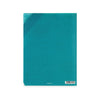 Navy Stripe Transparent 5-Pocket A5 Folder