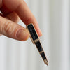 Black Marble Fountain Pen Enamel Pin