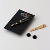 Black Marble Fountain Pen Enamel Pin