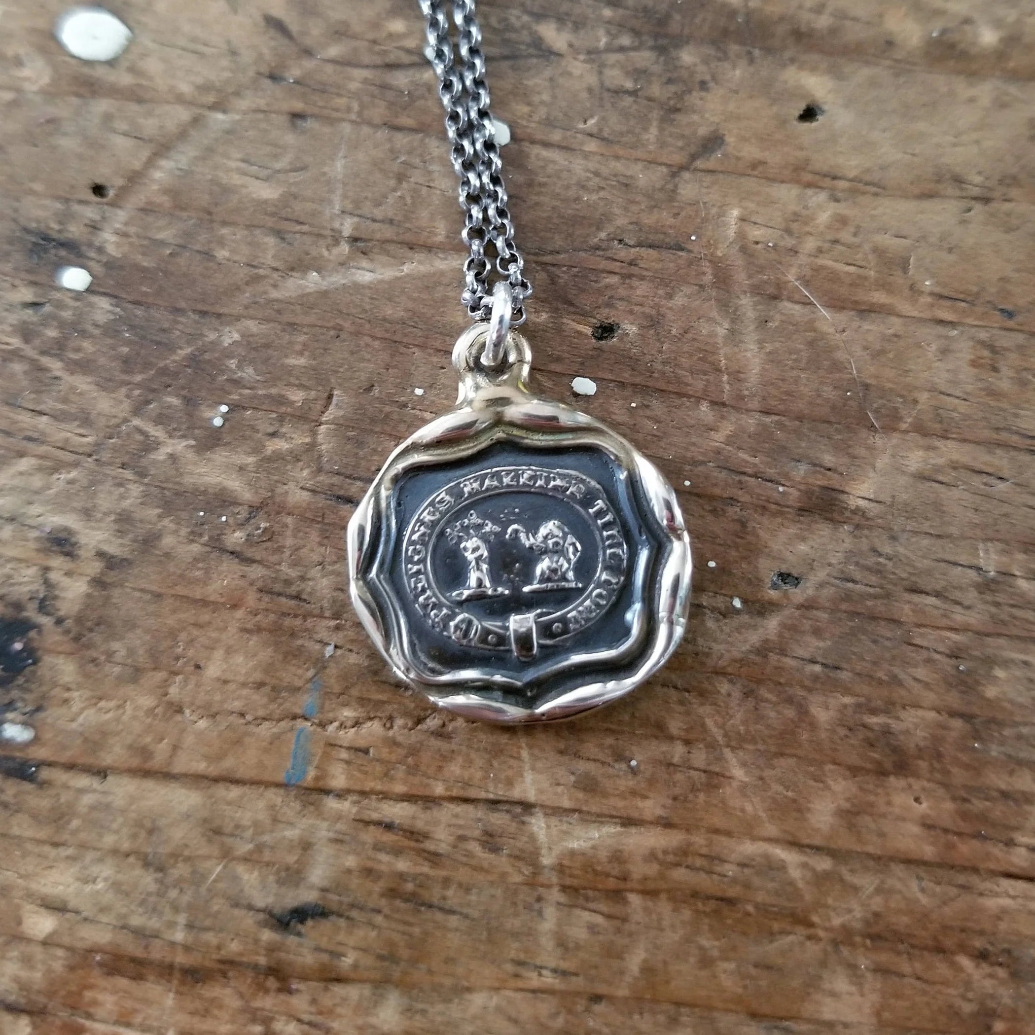 Elephant Wax Seal Pendant