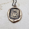 Consider the End Wax Seal Pendant