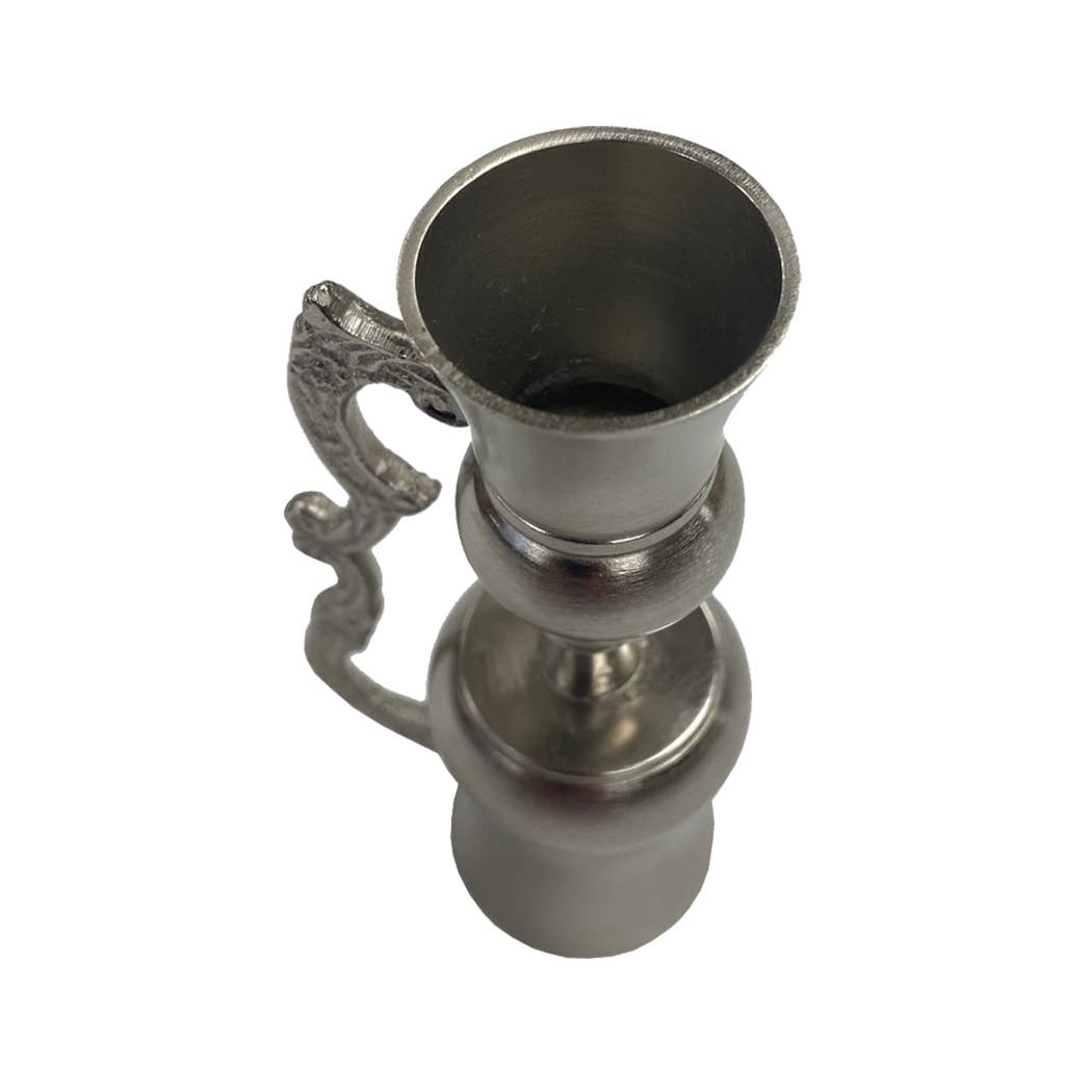 Pewter-Plated Double Jigger