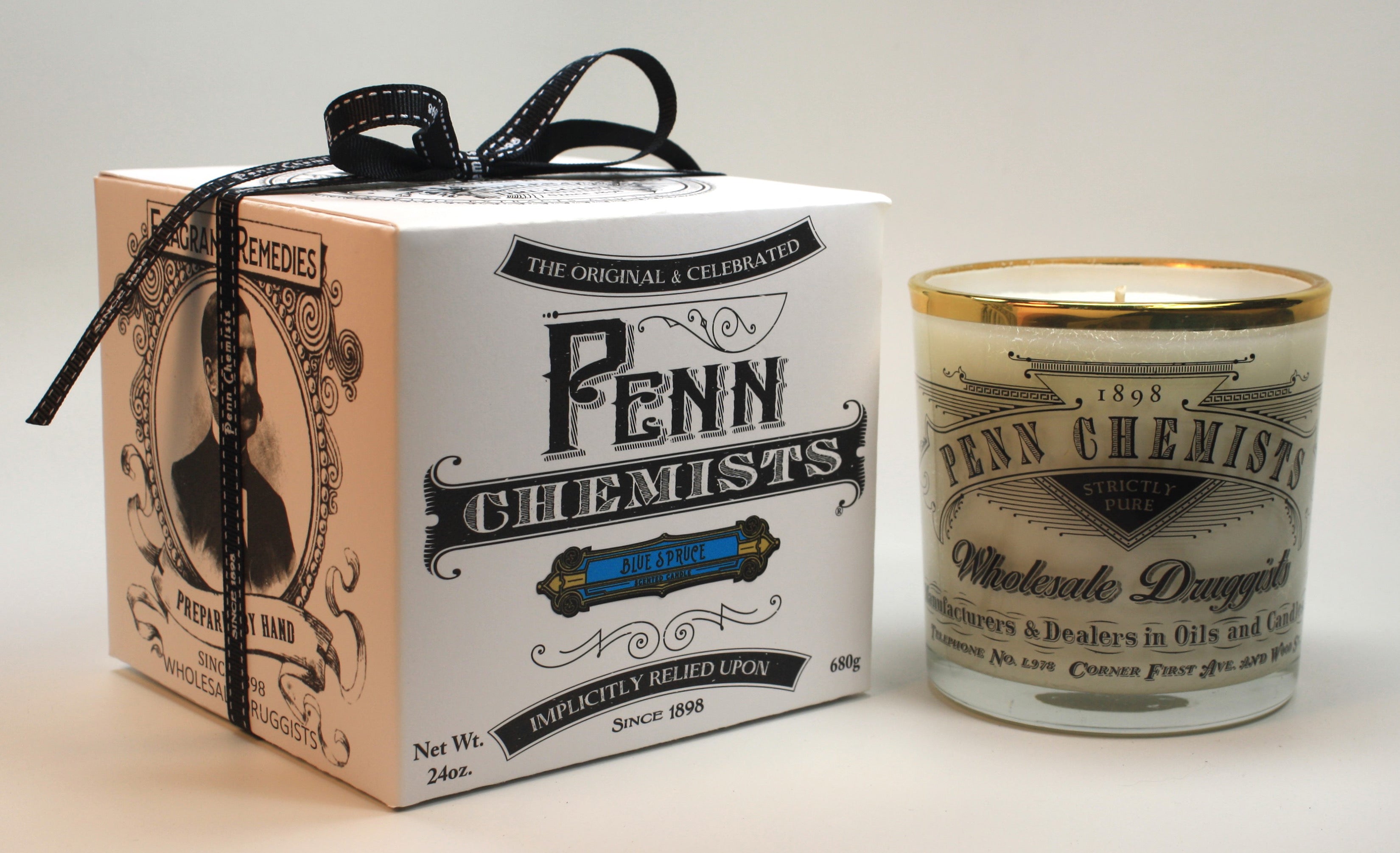 Bougie exclusive à l'épinette bleue de Penn Chemists