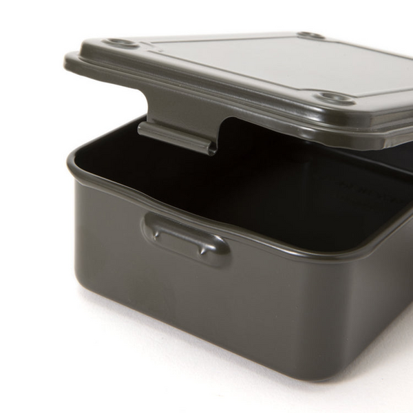 T-150 Steel Stackable Storage Box | Black