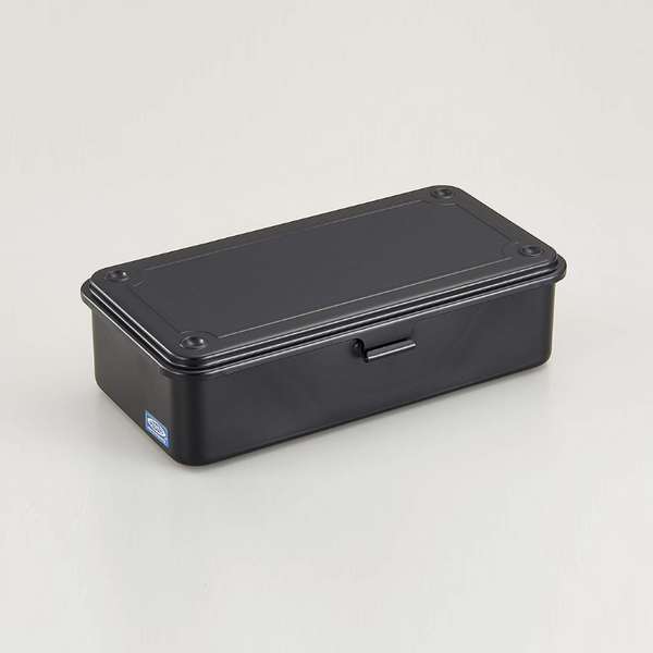 T-190 Steel Stackable Storage Box | Black