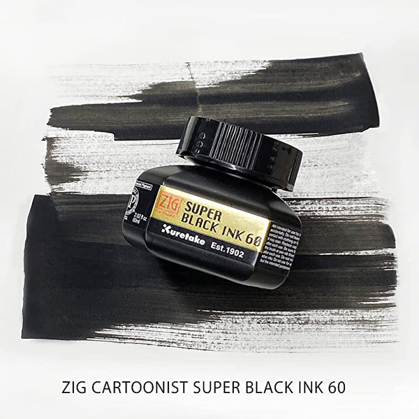 Zig Cartoonist Super Black Ink 60