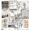 Dans le passé 12x12 Collection de papier scrapbooking