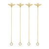 Brass Bee Stir Sticks