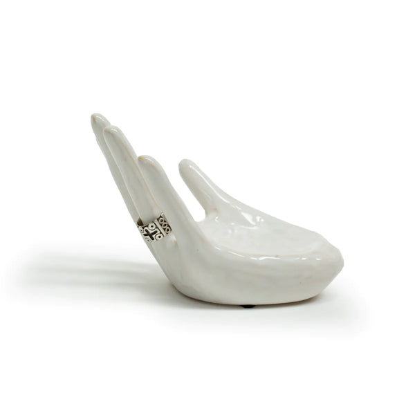 Ceramic Hand Ring Holder