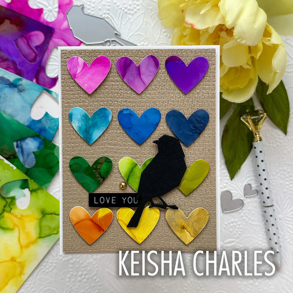Lovebirds Die Set | Tim Holtz Vault Release No. 1