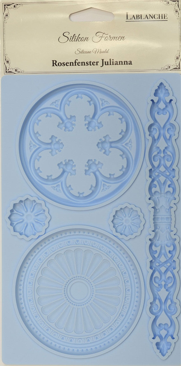 Juliana Rose Window Silicone Mould