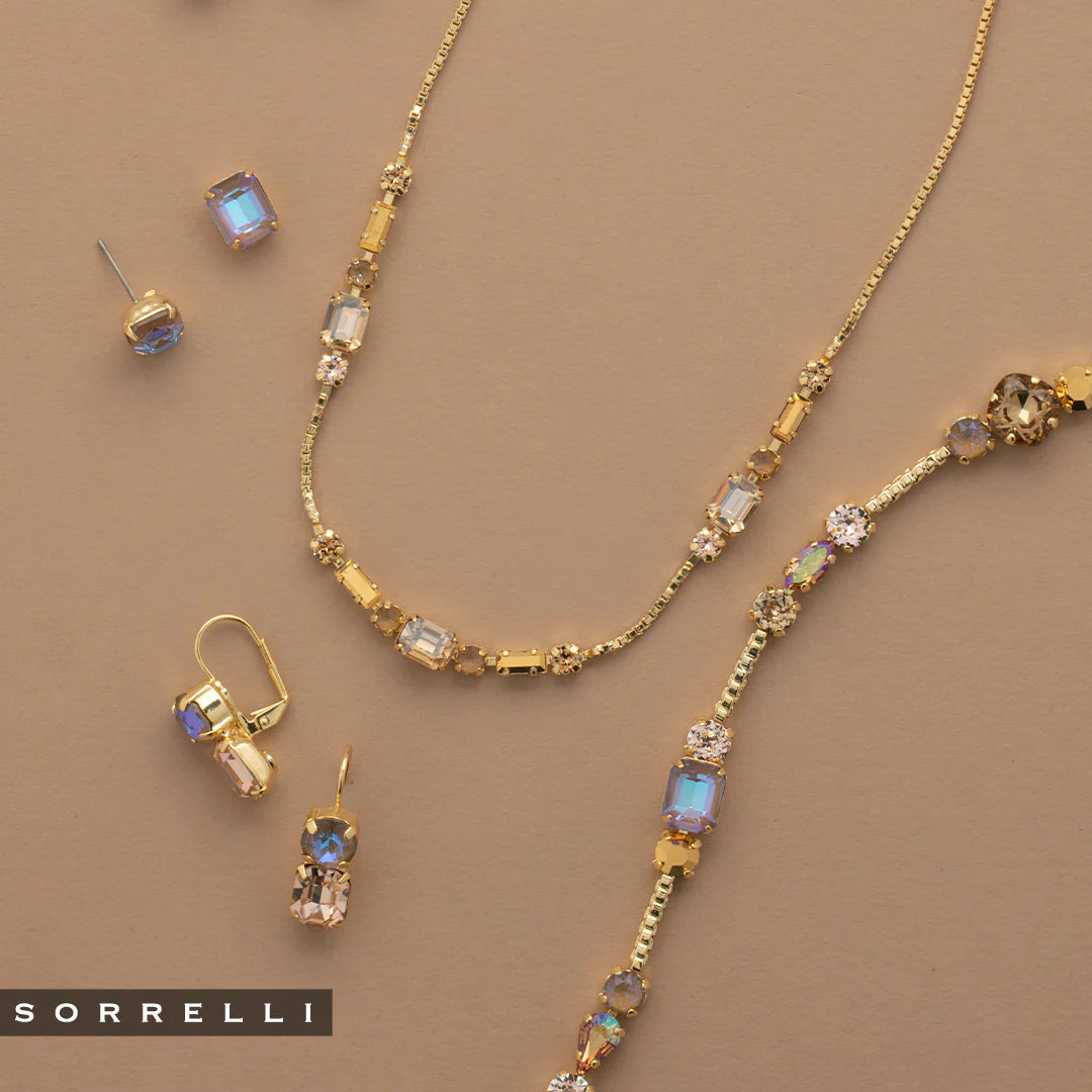 Boucles d'oreilles pendantes cloutées Octavia
