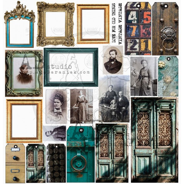 Collection de papier pour scrapbooking Love for Old Things 12 x 12