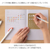 Monthly Block Brass Planner Templates | Midori