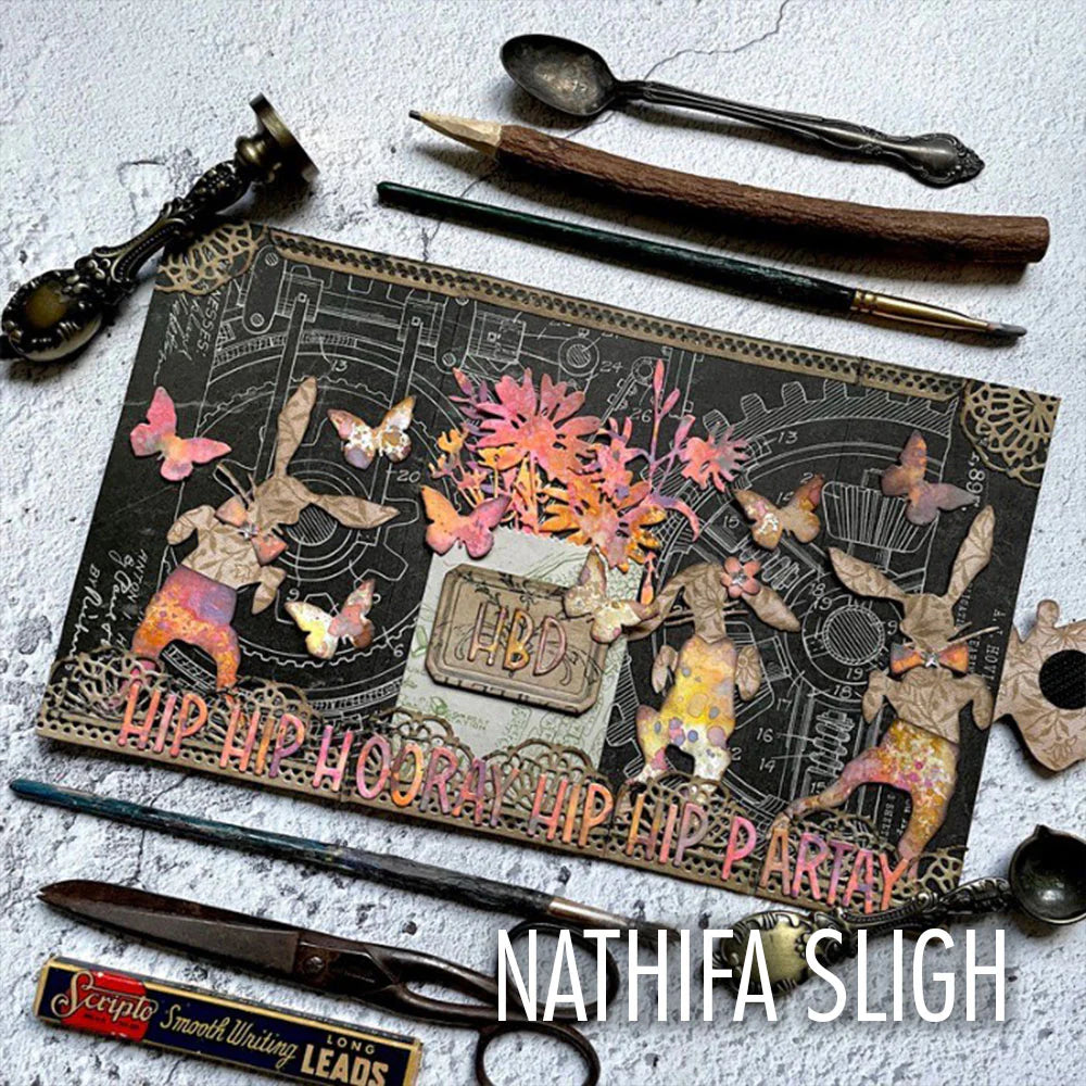 Hippity Hop Die Set | Tim Holtz Vault Release No. 1