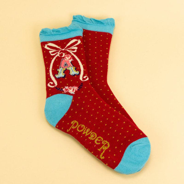 Chaussettes Alphabet en Bambou